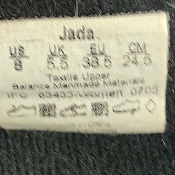 Vans “JADA” black & white sneakers size 8 - Picture 9 of 9